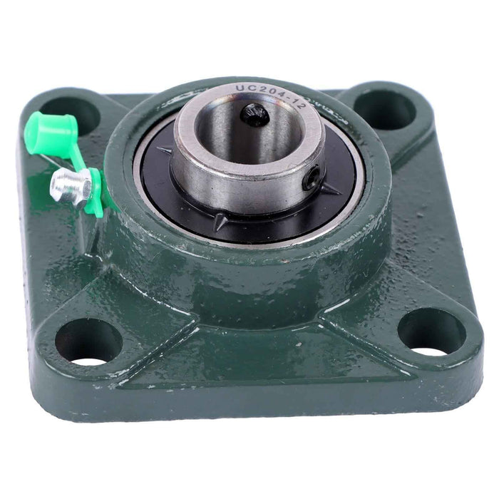DURAFORCE New 10 Pack UCF204-12 4 Bolt Solid Base Pillow Block Flange Bearing 3/4" Bore