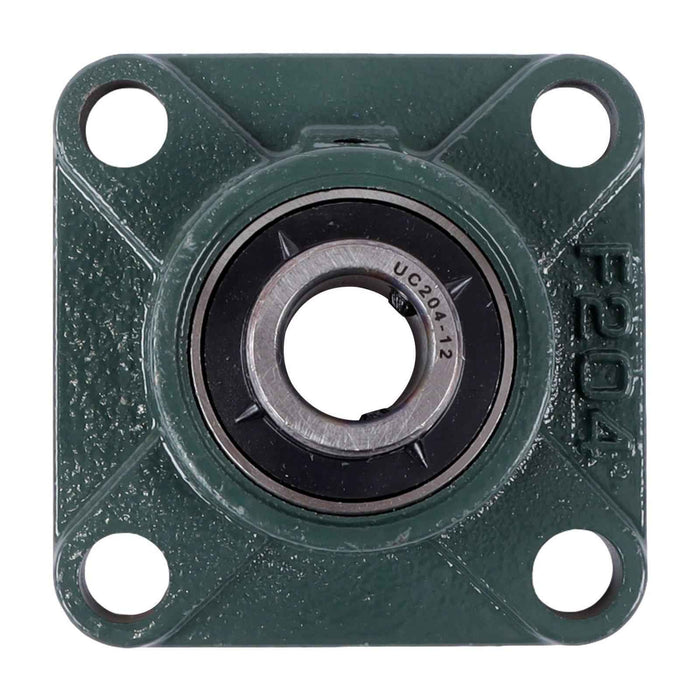 DURAFORCE New 10 Pack UCF204-12 4 Bolt Solid Base Pillow Block Flange Bearing 3/4" Bore