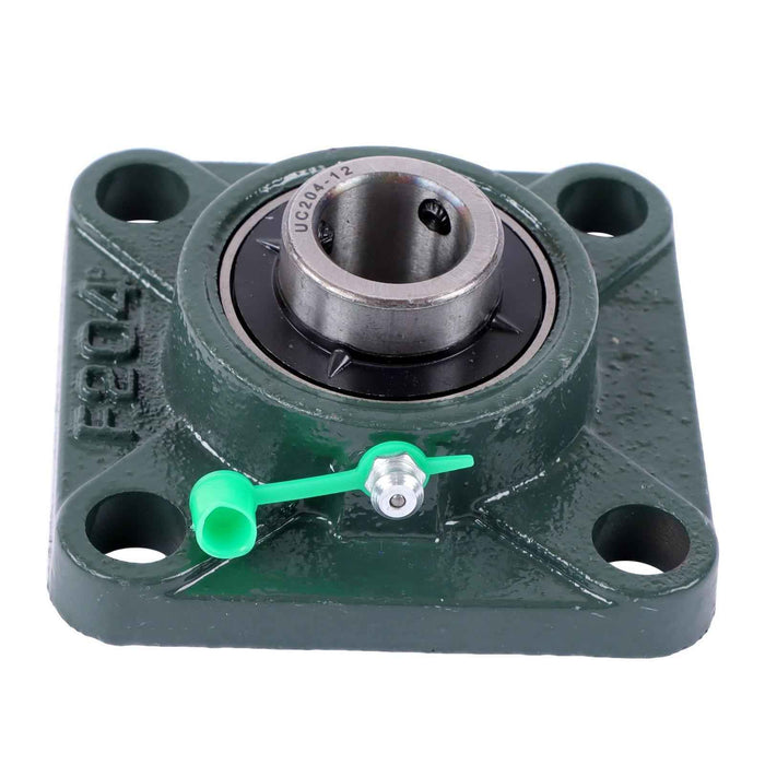 DURAFORCE New 10 Pack UCF204-12 4 Bolt Solid Base Pillow Block Flange Bearing 3/4" Bore