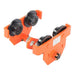 DURAFORCE Manually Trolley 2 Ton/4400LBS, Steel Push Beam Trolley, Trolley Crane 65-190mm