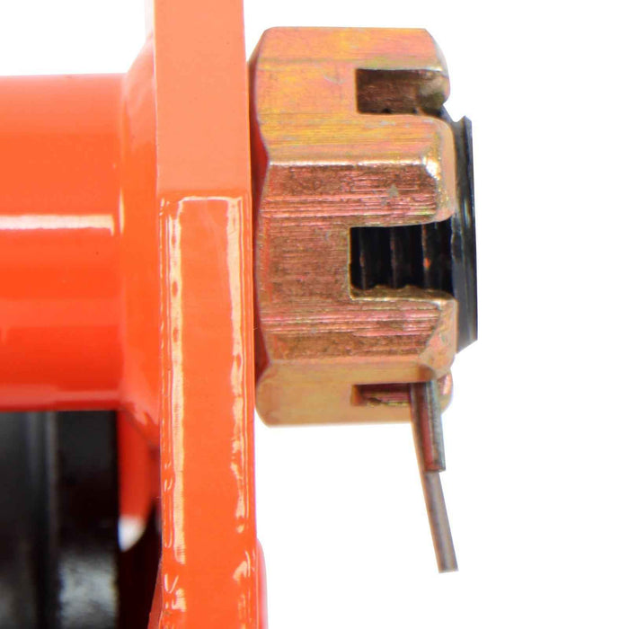 DURAFORCE Manually Trolley 2 Ton/4400LBS, Steel Push Beam Trolley, Trolley Crane 65-190mm