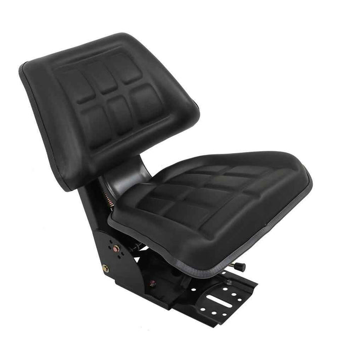 DURAFORCE Black Tractor Suspension Seat For Ford / New Holland Tractor 4000 4100 4110 4330