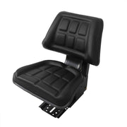 DURAFORCE Black Tractor Suspension Seat For Ford / New Holland Tractor 4000 4100 4110 4330