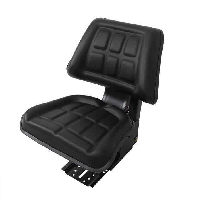 DURAFORCE Black Tractor Suspension Seat For Ford / New Holland Tractor 4000 4100 4110 4330