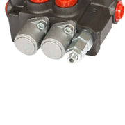 DURAFORCE Hydraulic Control Valve 2 Spool 11GPM Double Acting with Conversion Plug