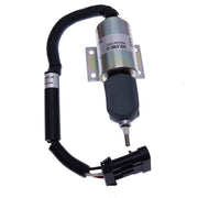 DURAFORCE 12V Fuel Solenoid 59009134 for Ingersoll-Rand DD-130 Compactor B5.9-C SA-4532-12