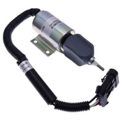 DURAFORCE 12V Fuel Solenoid 59009134 for Ingersoll-Rand DD-130 Compactor B5.9-C SA-4532-12