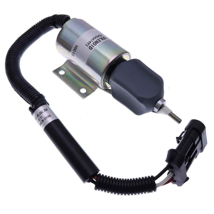 DURAFORCE 12V Fuel Solenoid 59009134 for Ingersoll-Rand DD-130 Compactor B5.9-C SA-4532-12