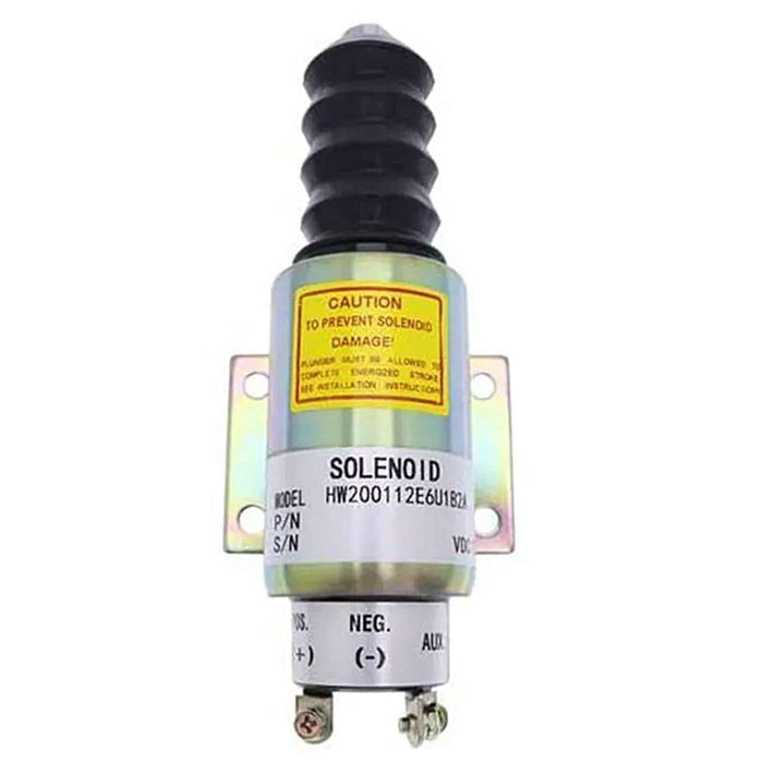 DURAFORCE Shut Down Solenoid SA-3069 2001-12E6U1B2A for Woodward 2000 Series 12V