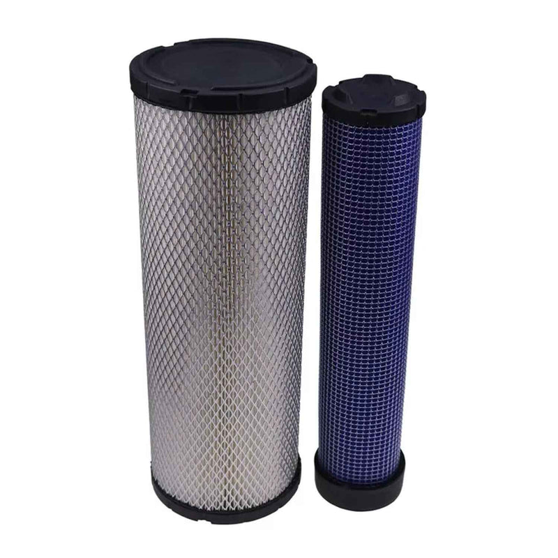 DURAFORCE Air Filter Inner Outer Set 128781A1 128782A1 forCase 580L 580M 580SL 570LXT 584E