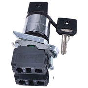 DURAFORCE Key Switch 124121GT 124121 for Genie GR-08 GR-12 GR-15 AWP DPL IWP Super Series