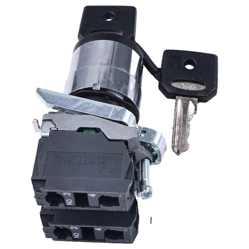 DURAFORCE Key Switch 124121GT 124121 for Genie GR-08 GR-12 GR-15 AWP DPL IWP Super Series