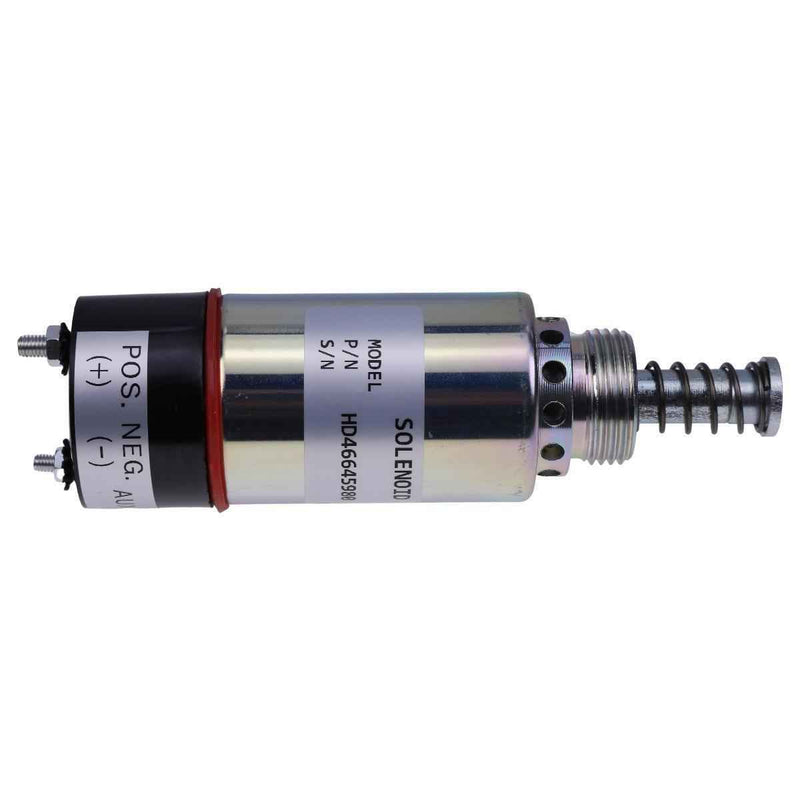DURAFORCE 12V Fuel Shutoff Solenoid 125-5771 1554654 for Caterpillar Engine 3114 3126 3116
