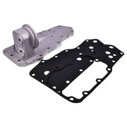 DURAFORCE Oil Filter Support Head Cooler Cover w/Gasket 4934217 Cummins 6B 6BT 6BTA B5.9L