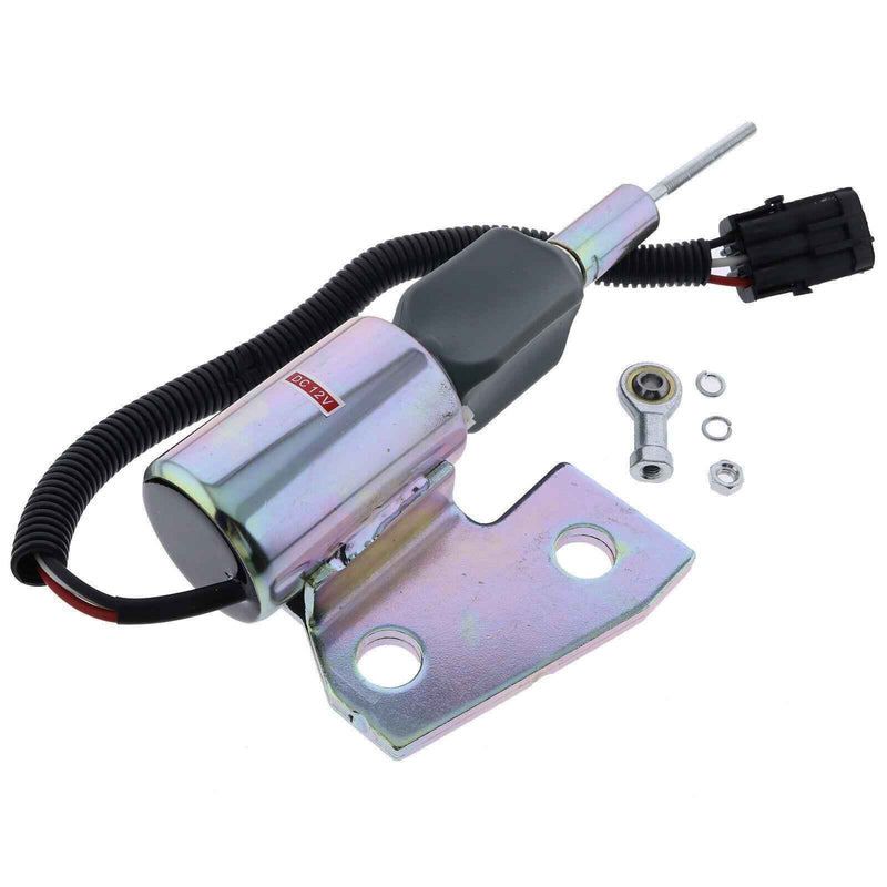 DURAFORCE Fuel Shut off Solenoid 12V 87420952 J991167 For Case IH 60XT 90XT 588G U80 LV80