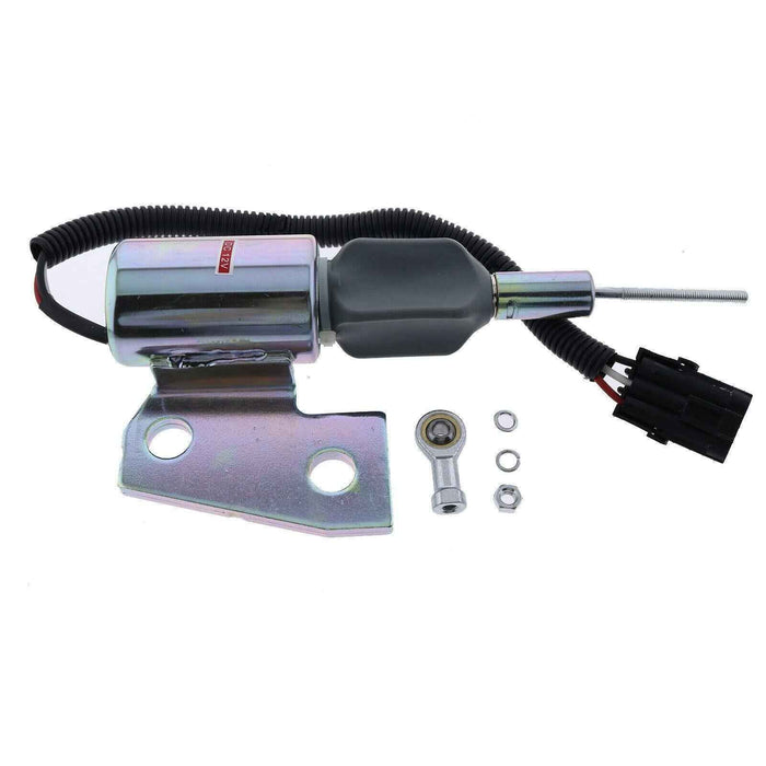 DURAFORCE Fuel Shut off Solenoid 12V 87420952 J991167 For Case IH 60XT 90XT 588G U80 LV80