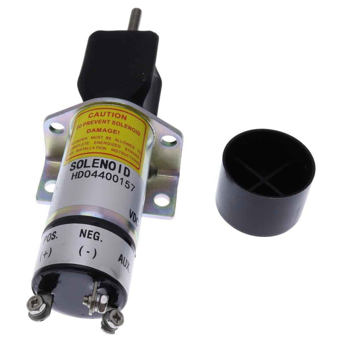 DURAFORCE 3 Terminals Shutdown Solenoid Valve 1504-12C2U1B1S1A For Woodward Synchro 12V