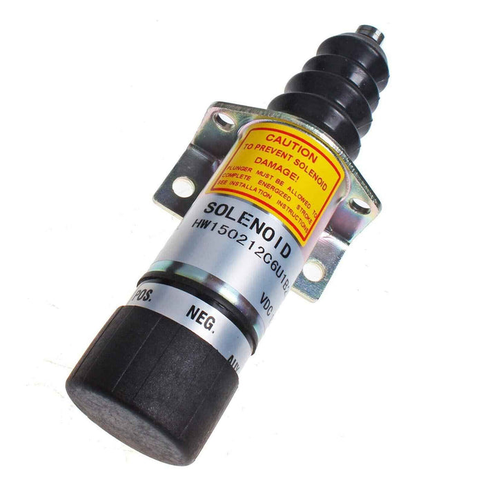 DURAFORCE 12V Shut Off Solenoid Valve 1502-12C6U1B2S1 1500-2047 366-06845 For Woodward
