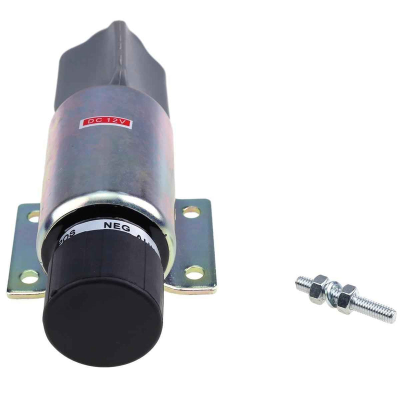 DURAFORCE 3 Terminals 12V Fuel Shutoff Stop Solenoid Valve 2001-12E2U1B1S1A For Woodward