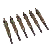 DURAFORCE 6Pcs 24V Glow Plug 11065-10T01 for Nissan Engine TD23 TD25 TD27 TD42 F03