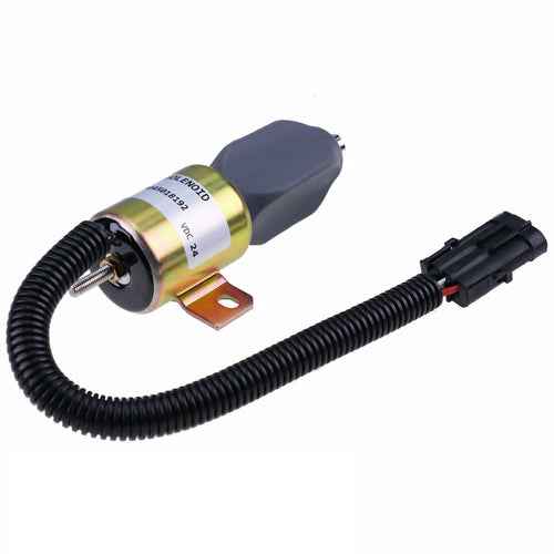 DURAFORCE Fuel Stop Solenoid Valve 24V 716/30091 332/J5060 For JCB JS130 JS240 JS460-T2