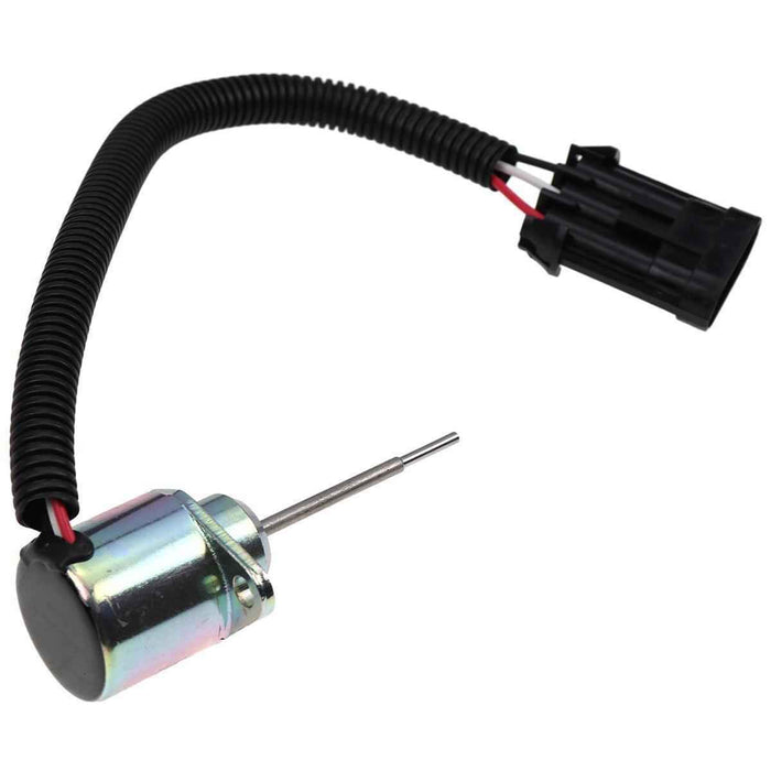 DURAFORCE 12V Fuel Stop Solenoid Valve 1E152-60011 For Kubota V2003 Engine SA-4298-T