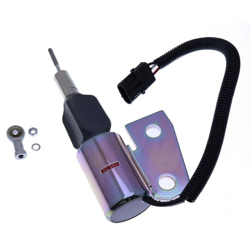 DURAFORCE 24V Stop Solenoid 3991168 3964628 SA-4941-24 For Cummins 4BT Engine Hyundai R130