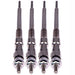 DURAFORCE 4Pcs Glow Plug 1J705-65510 1J702-65510for Kubota V2607 KX057-4 U55-4 U55-5
