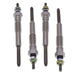 DURAFORCE 4X 12V Glow Plug 600-815-1340 For Komatsu 4D95 4D95L-1CC 4D94-2F 4D95L 4D95S