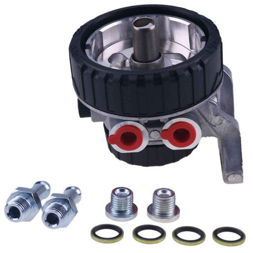 DURAFORCE Fuel Filter Head RE500160 for John Deere 5410 6400 6410 5300 7200 7610 7710 7810