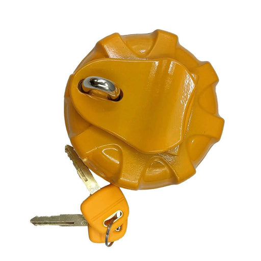DURAFORCE Fuel Cap w/2 Keys for Komatsu PC60-8 PC100-3 PC110-7 PC120-5 PC120-6 PC130-7