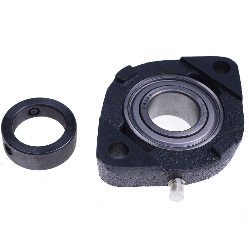 DURAFORCE Flanged Bearing for Bobcat Brush Shaft Bearing 7268603