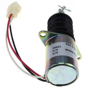 DURAFORCE 12V Fuel Shutoff Solenoid 119629-66801 11962966801 For Yanmar Engine 3TNE88