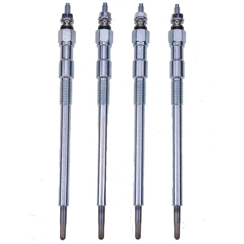 DURAFORCE 4x Glow Plug 7008500 7008447 for Kubota Engine V3307 Bobcat S630 S650 T630 T650