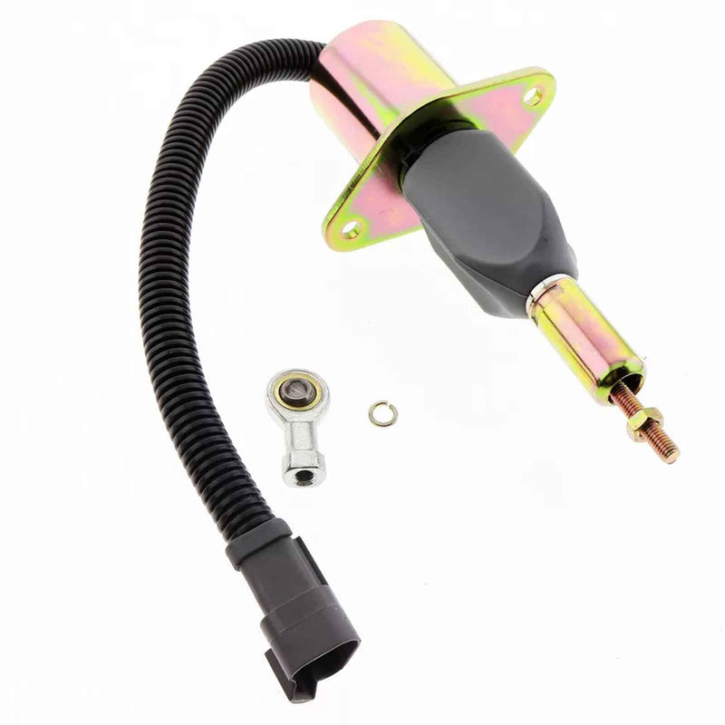 DURAFORCE 24V Fuel Shutoff Solenoid SA-5030-24 4063712 for Cummins Engine 6CT 8.3L