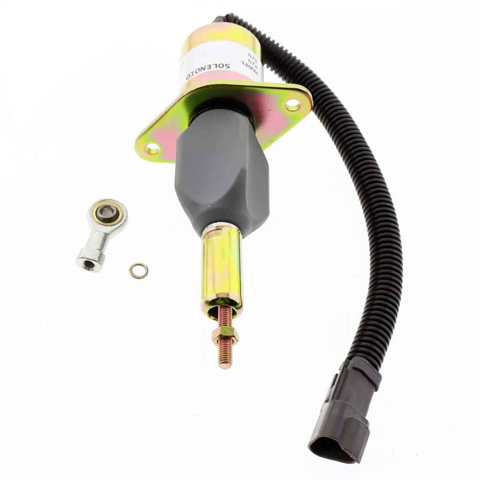 DURAFORCE 24V Fuel Shutoff Solenoid SA-5030-24 4063712 for Cummins Engine 6CT 8.3L
