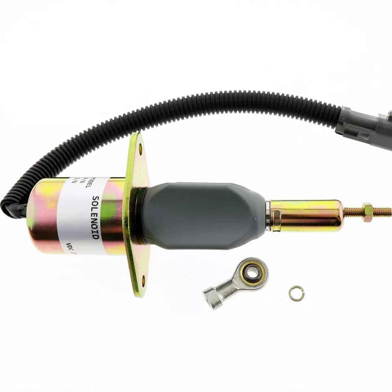 DURAFORCE 24V Fuel Shutoff Solenoid SA-5030-24 4063712 for Cummins Engine 6CT 8.3L