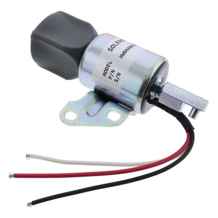 DURAFORCE 12V Fuel Shut Down Solenoid 139321 for Kubota D722 D902 Skyjack SJ6826 SJ6832