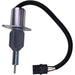 DURAFORCE 12V Shut Down Solenoid 3923680 for Cummins Engine 6C8.3 6CT 6CT8.3 6CTA ISC 5.9L