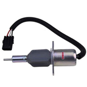 DURAFORCE 12V Shut Down Solenoid 3923680 for Cummins Engine 6C8.3 6CT 6CT8.3 6CTA ISC 5.9L