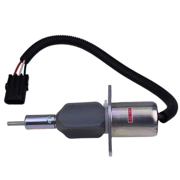 DURAFORCE 12V Shut Down Solenoid 3923680 for Cummins Engine 6C8.3 6CT 6CT8.3 6CTA ISC 5.9L