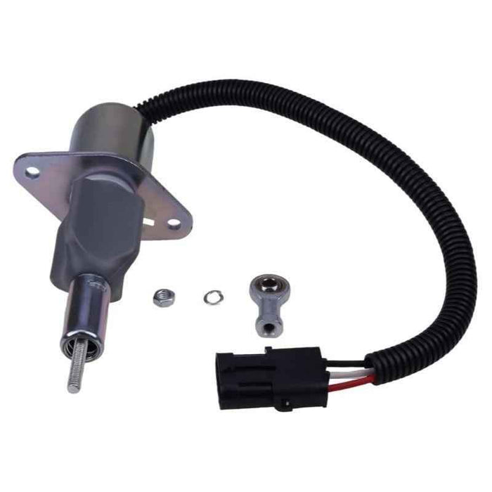 DURAFORCE 12V Shut Down Solenoid 3923680 for Cummins Engine 6C8.3 6CT 6CT8.3 6CTA ISC 5.9L