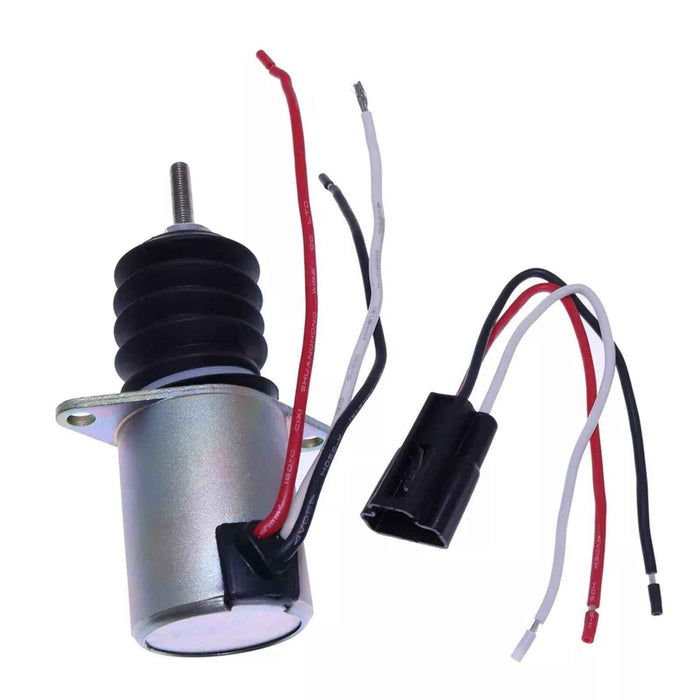 DURAFORCE Shut Off Solenoid AM124379 AM103337 for JohnDeere 415 425 445 455 F915 F925 F935