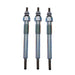 DURAFORCE 3X Plug Glow 129008-77800 For Yanmar 3TNV88 3TNV88-BDCR 3TNV88-BPYB Engine