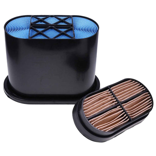 DURAFORCE Air Filter Set RE253519 RE253518 for John Deere 5065M 5075M 5085M 5095M 5083E