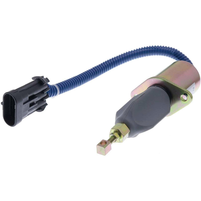 DURAFORCE 12V Fuel Shut Off Solenoid Valve 3931570 SA-4981-12 for Dodge 5.9L Cummins 94-98