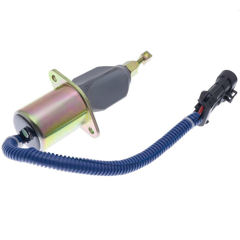 DURAFORCE 12V Fuel Shut Off Solenoid Valve 3931570 SA-4981-12 for Dodge 5.9L Cummins 94-98