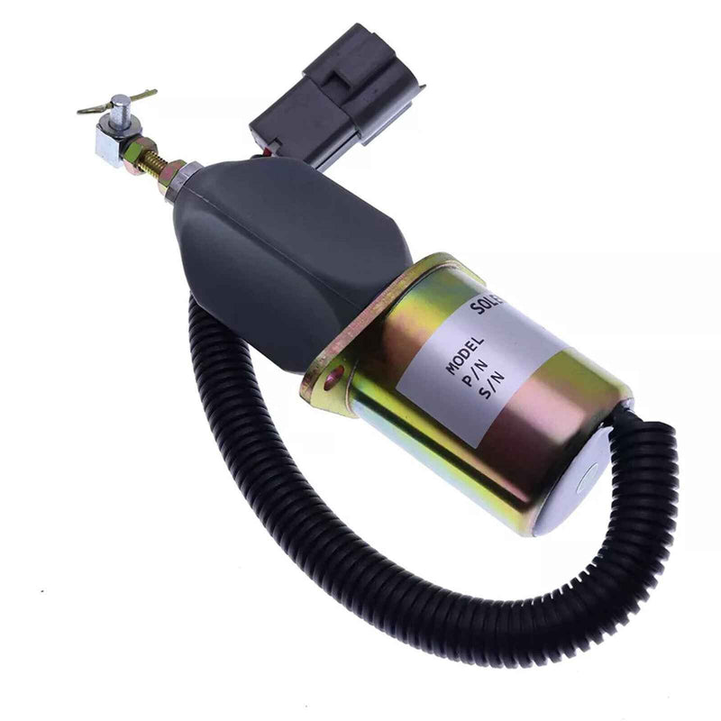 DURAFORCE Fuel Solenoid 129953-77811 129953-77802 SA-4673-S for Yanmar 4TNV94 4TNV98