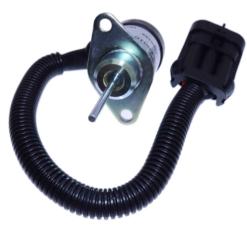 DURAFORCE 12V Stop Solenoid 1G925-60011 for Kubota Engine V2203 V2003 Bobcat 6691498