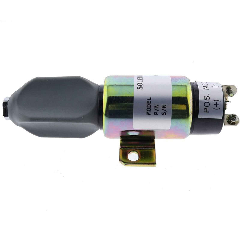 DURAFORCE Fuel Shutoff Stop Solenoid 1751-24E7U1B1S5A SA-3766-T for Cummins Engine 24V